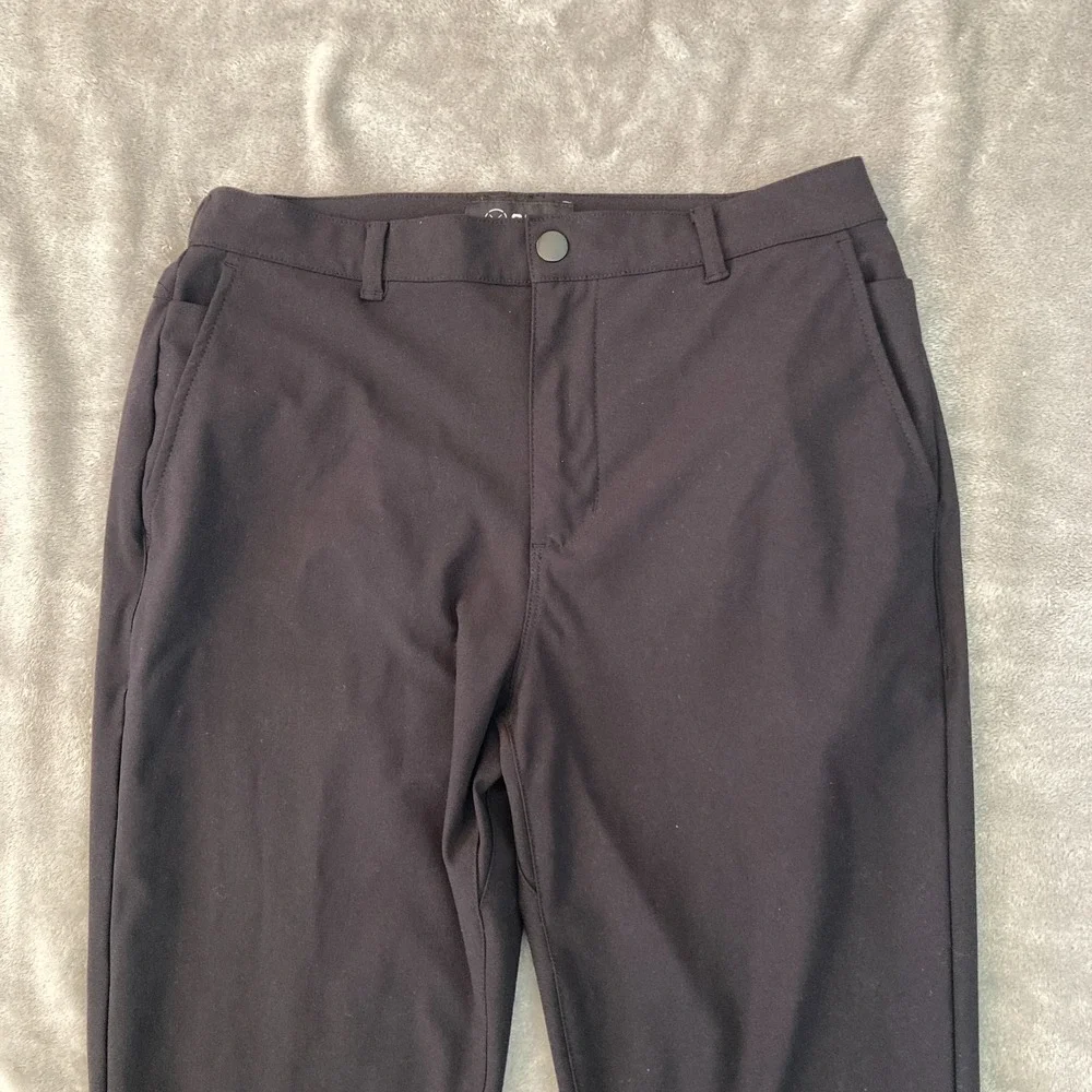 Cuts Clothing Pants Mens Medium Black AO Jogger 35x27 Stretch Waist Tapered